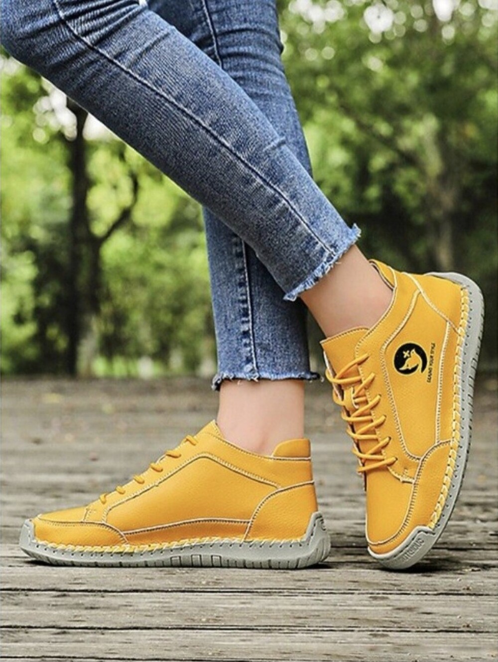 Women's Outdoor Casual Shoes,Fashion Vintage Hand-Stitching
